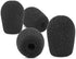 5 Pair Mic Covers Compatible with VXI Blueparrott B250XT B350XT B450XT B550-XT C400-XT S450-XT Headset Universal Foam Microphone Windscreens (5 Pa...